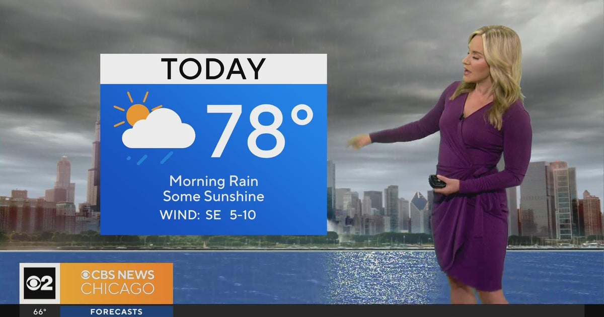 Chicago First Alert Weather: Friday morning showers - CBS Chicago
