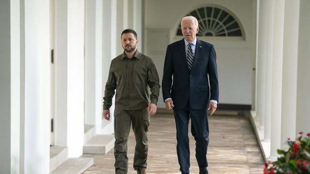 President Biden Welcomes Ukrainian President Zelensky To The White House 