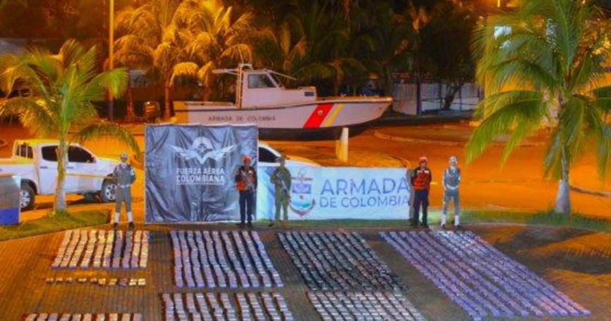 Колумбийският флот залови 