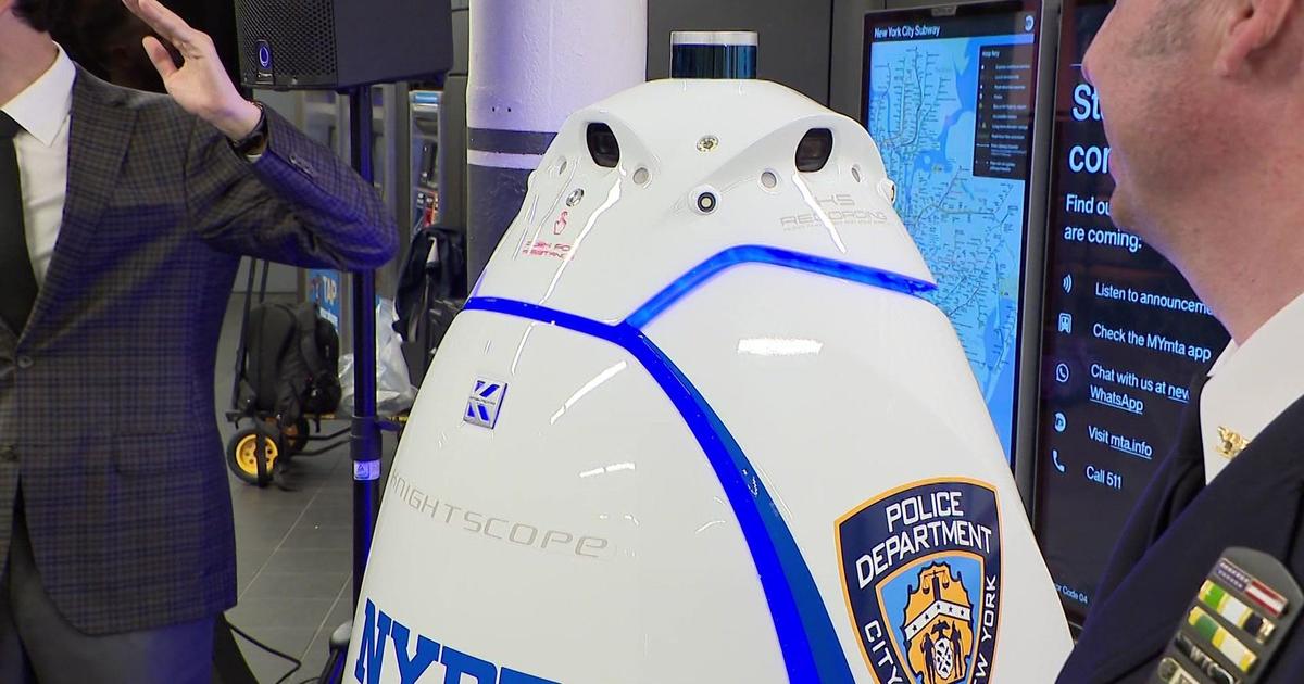 NEW YORK -- The NYPD already uses drones and robot dogs , but now New York City is turning to robots to potentially patrol subway 