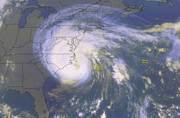 Hurricane Isabel Makes Landfall In U.S. 