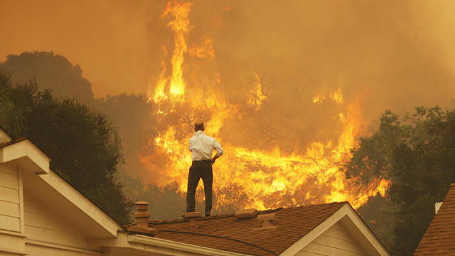 Springs Fire In Southern California Gains Strength, Continues To Threaten Homes 