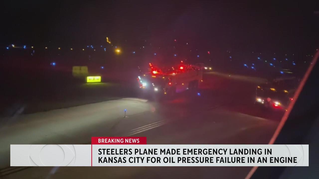 BREAKING: Steelers Plane Makes Emergency Landing in Kansas City