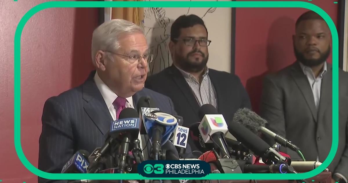 NJ Sen. Menendez Speaks Out After Bribery Indictment - CBS Philadelphia