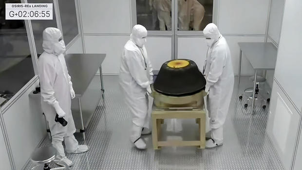 Recovered Asteroid Sample 