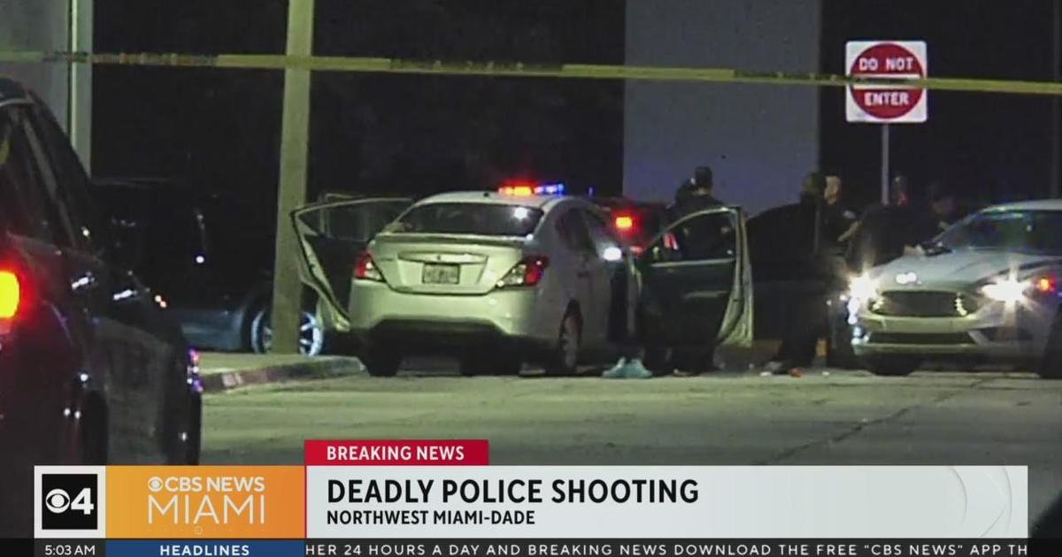 Fatal police chase, capturing in northwest Miami-Dade