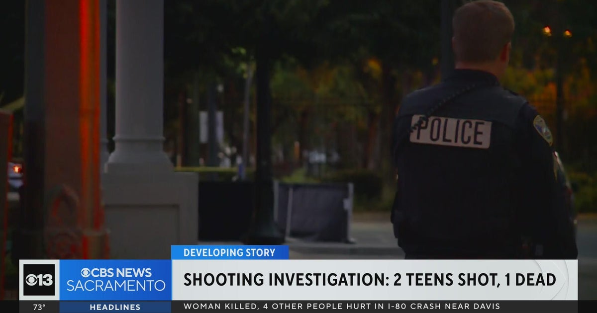 2 teens shot, 1 dead near Stockton Waterfromt - CBS Sacramento