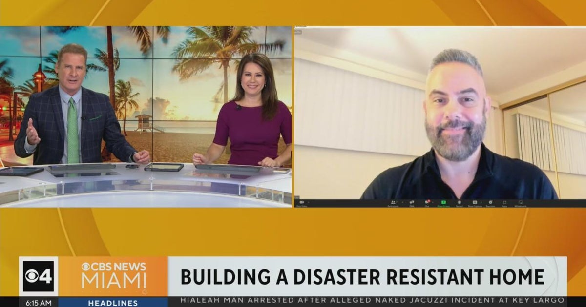 Professional Stormchaser Building Disaster Resistant Home Cbs Miami