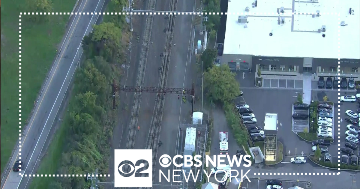 Brush fire impacting Amtrak service for morning commute - CBS New York