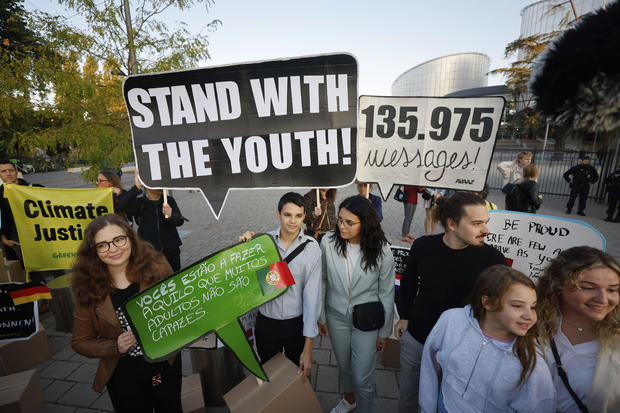 Six young activists suing 32 countries for failing to address climate change