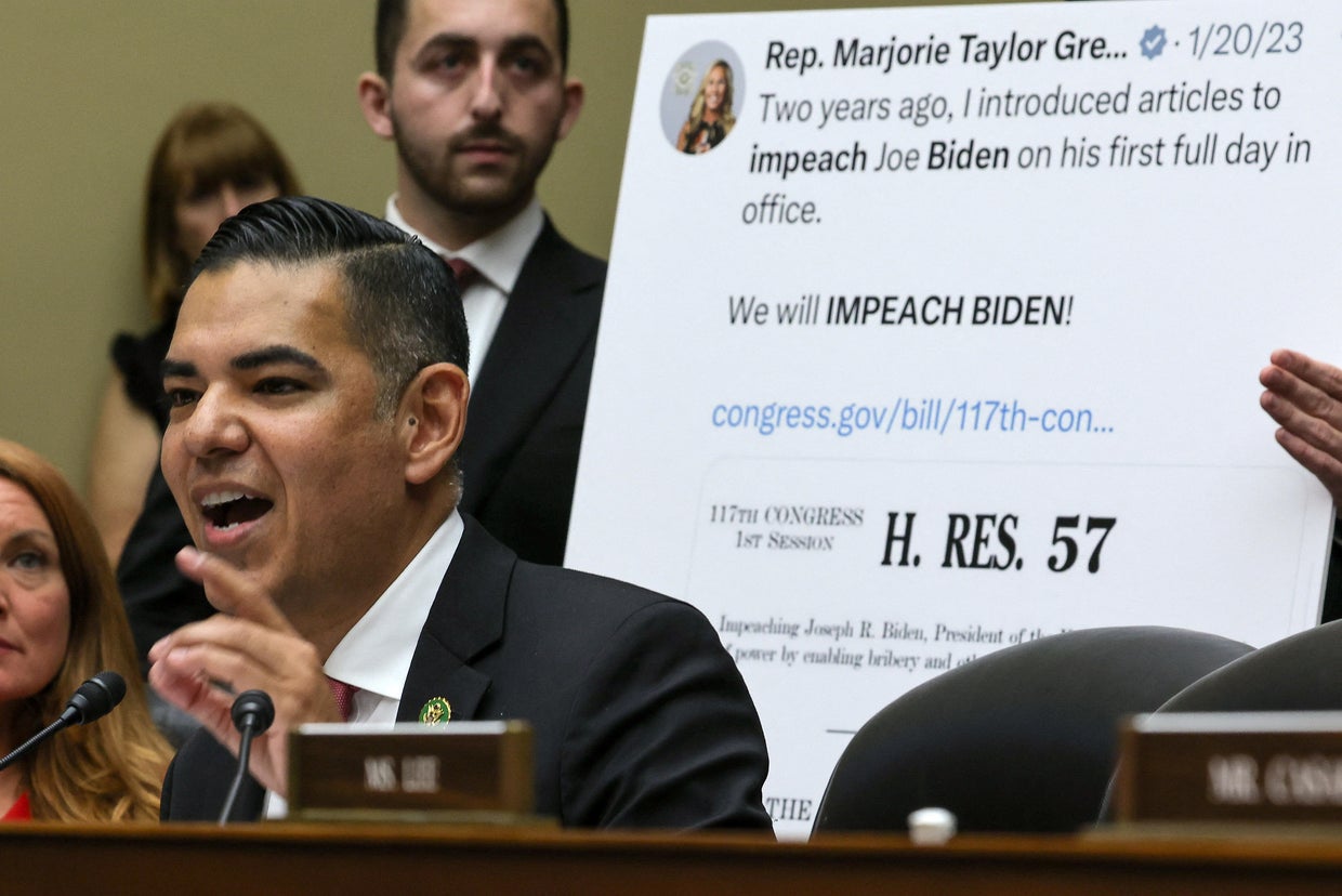House Republicans outline basis for Biden impeachment inquiry in first ...