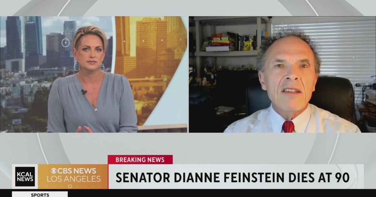 A look at Feinstein's legacy with Jack Pitney, professor of politics ...
