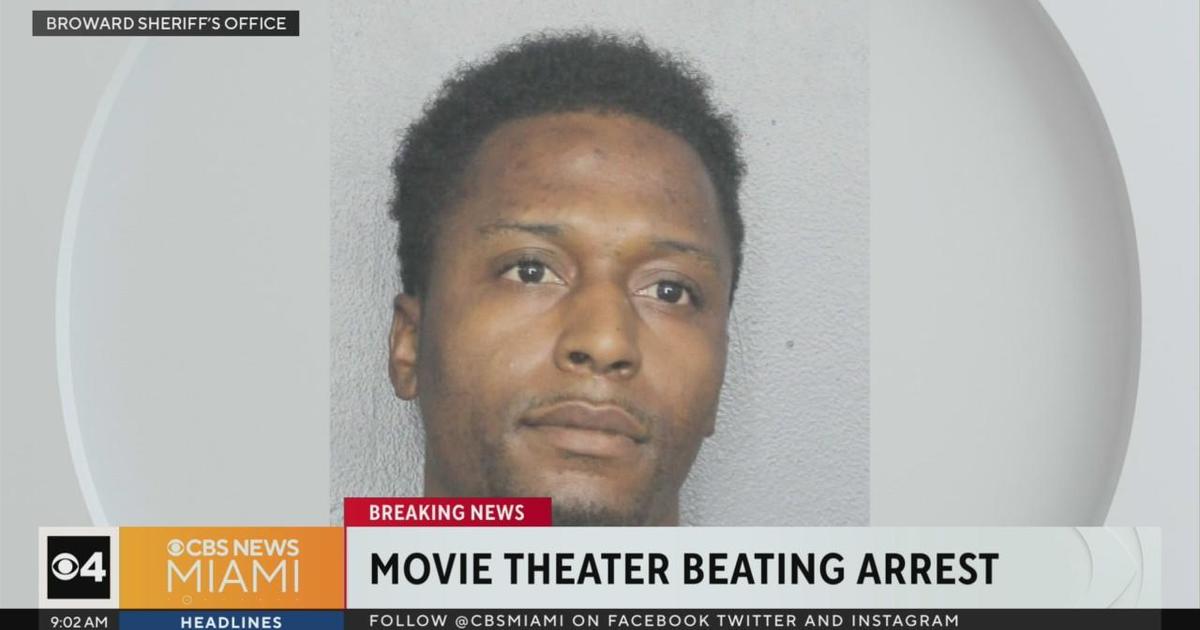 Man charged in Pompano Seashore movie theater attack