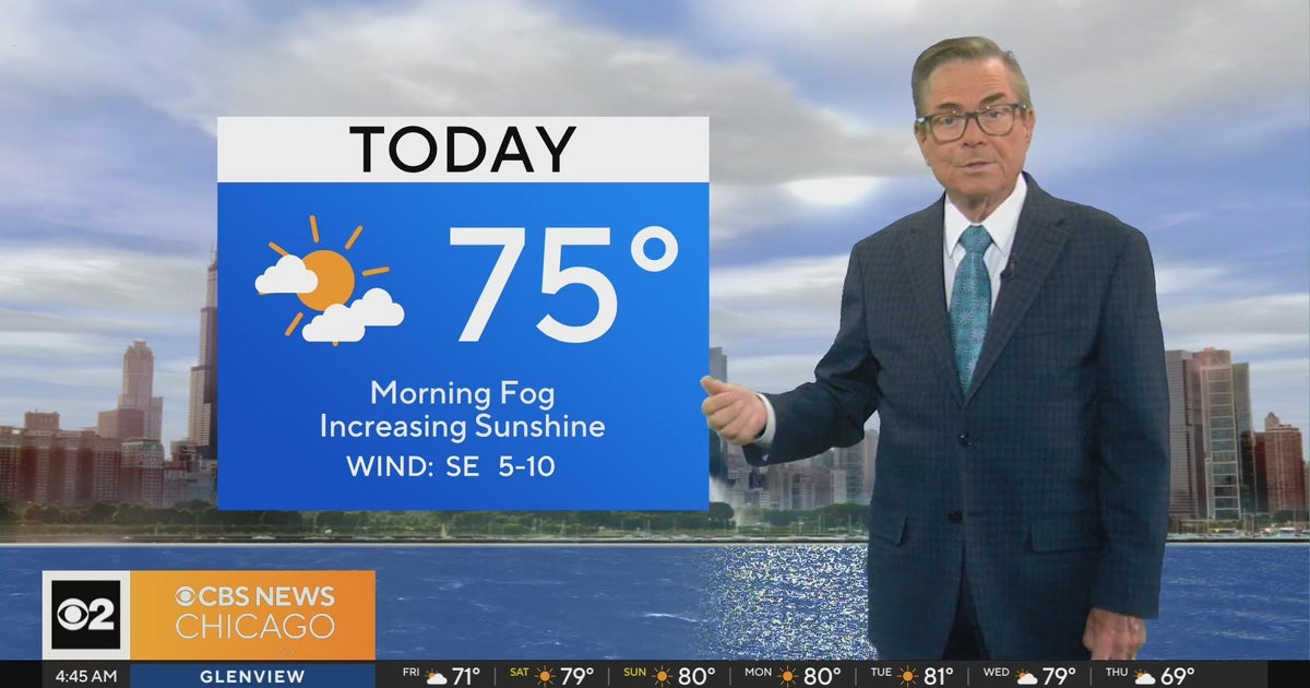 Chicago First Alert Weather: Warmup in effect with more sunshine - CBS ...