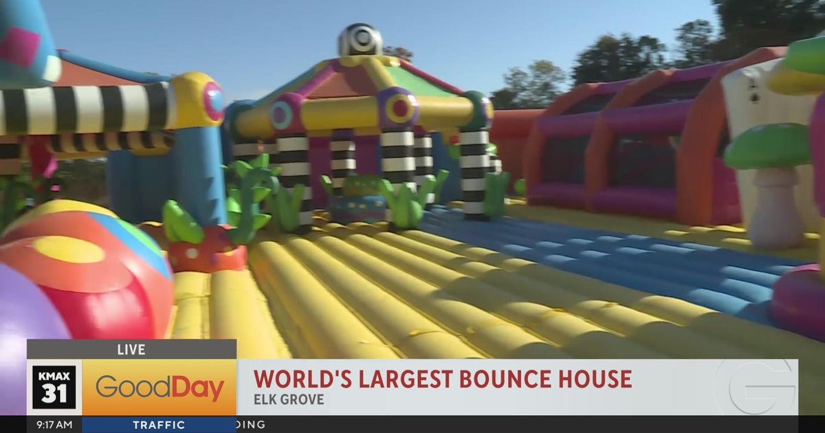 World's Largest Bounce House Good Day Sacramento