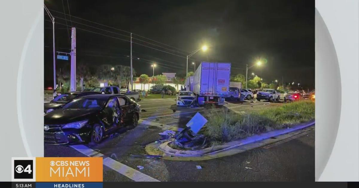 16 cars and trucks, tractor trailer included in Lake Wales crash