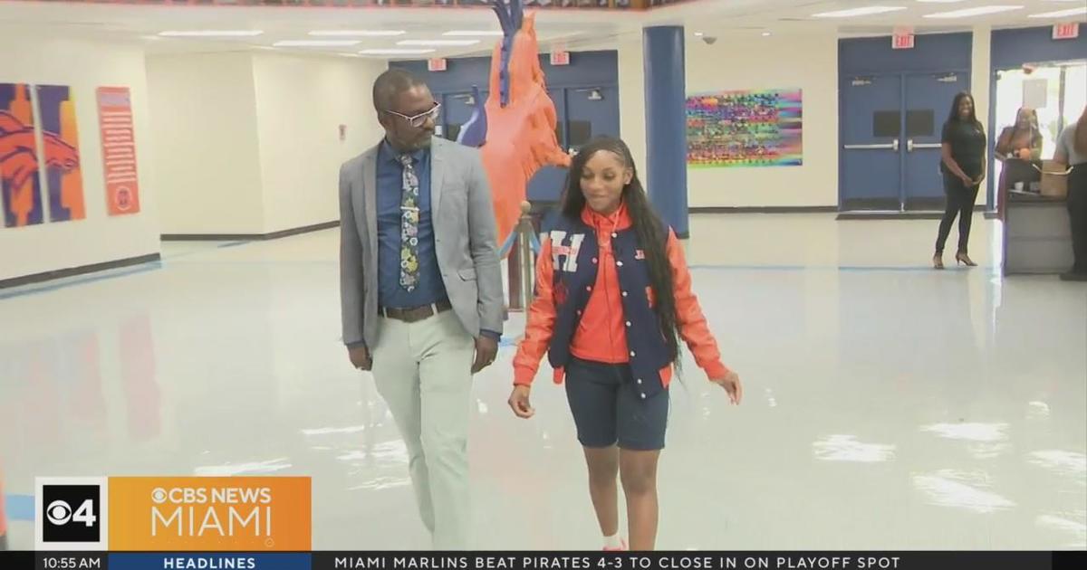 Homestead Sr. Superior college student who shines gets to be inspiration to her classmates