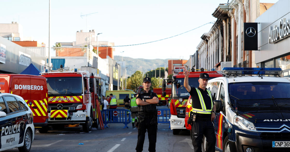 Nightclub fire in Murcia, Spain, leaves at least 13 dead