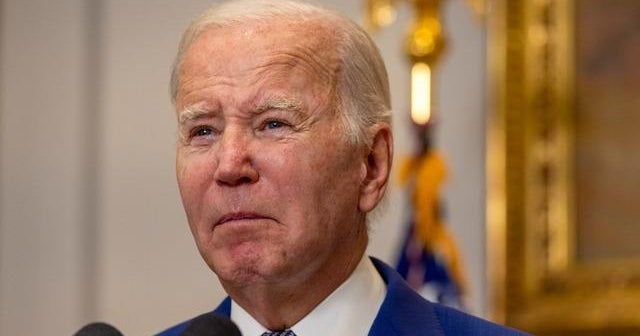 Biden blames House GOP for "manufactured crisis" before spending bill ...