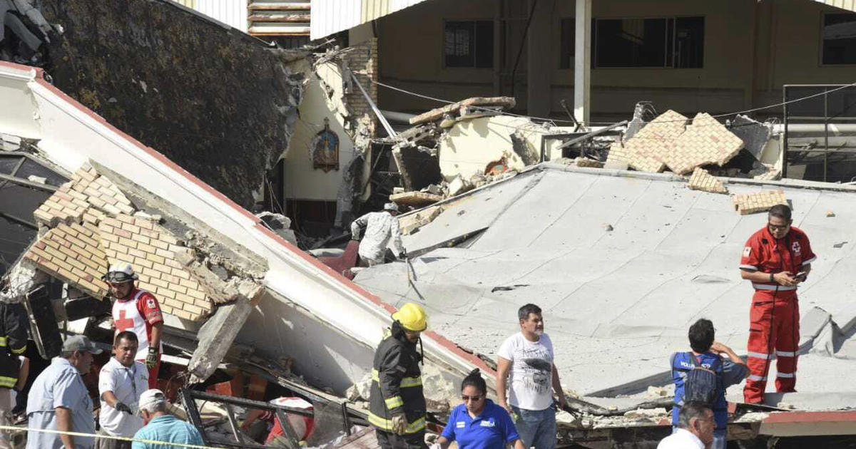 Church roof collapses in Mexico, Catholic officials say at least 1 dead