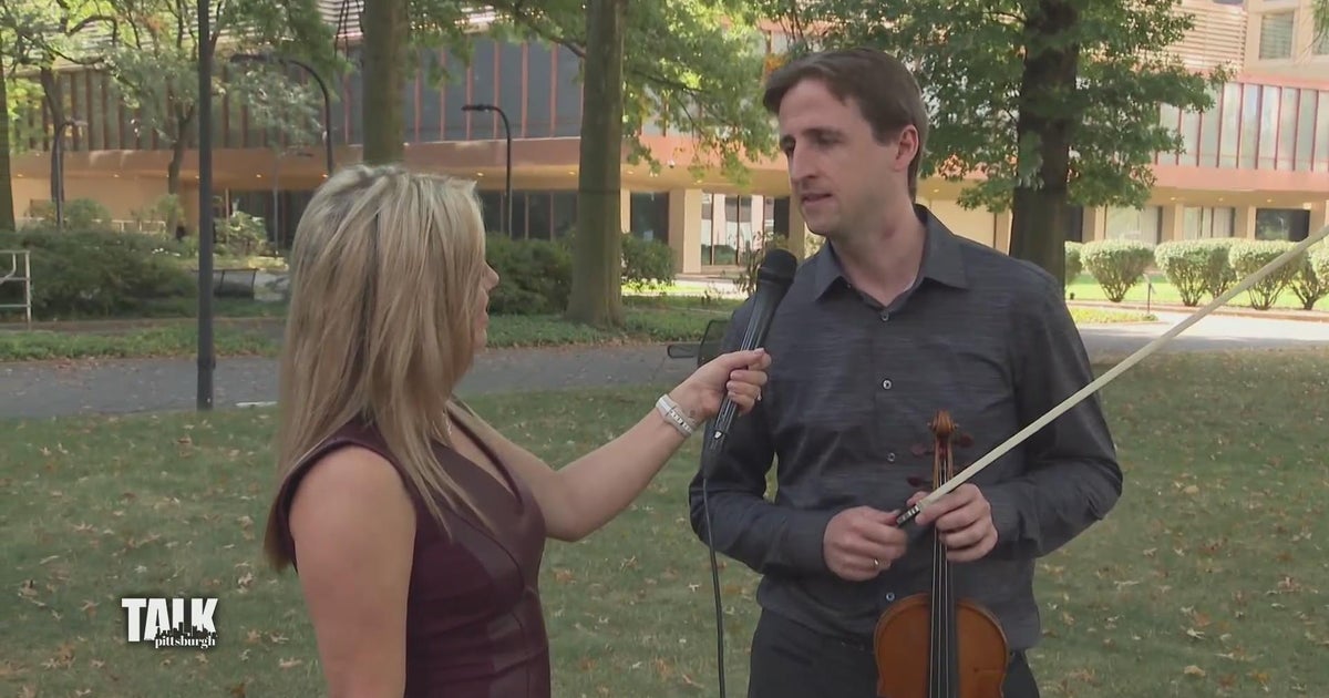 Violins of Hope Greater Pittsburgh performs on Talk Pittsburgh CBS