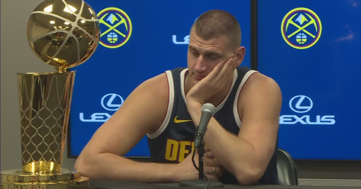 Nikola Jokic's "quiet, boring" summer in Serbia comes to an end, NBA champ back in Denver and ready to defend Nuggets title - CBS Colorado