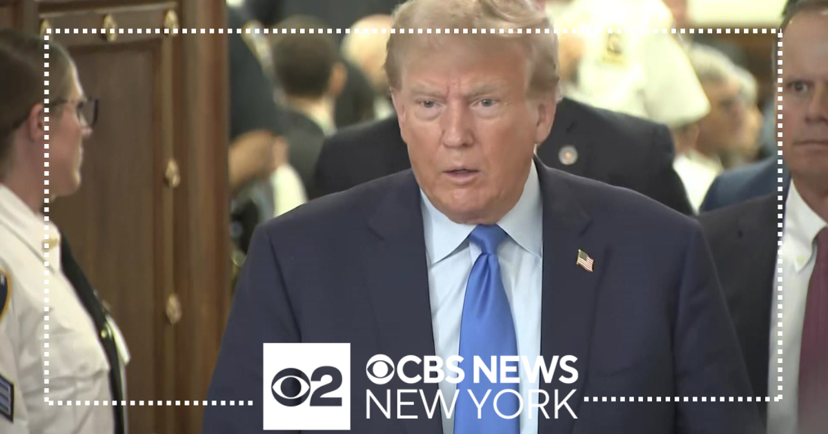 Trump's civil fraud case back in court today in Manhattan - CBS New York