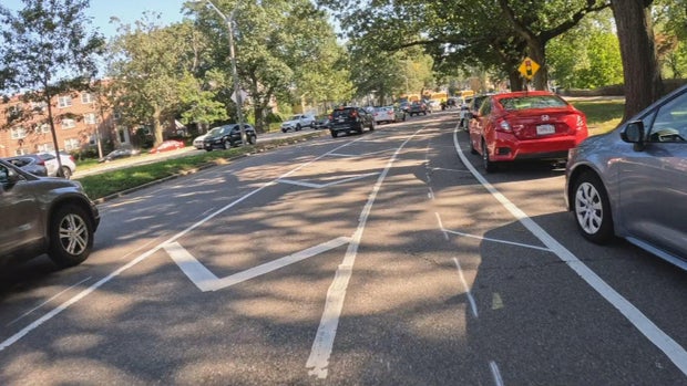 Arborway Bike lane 