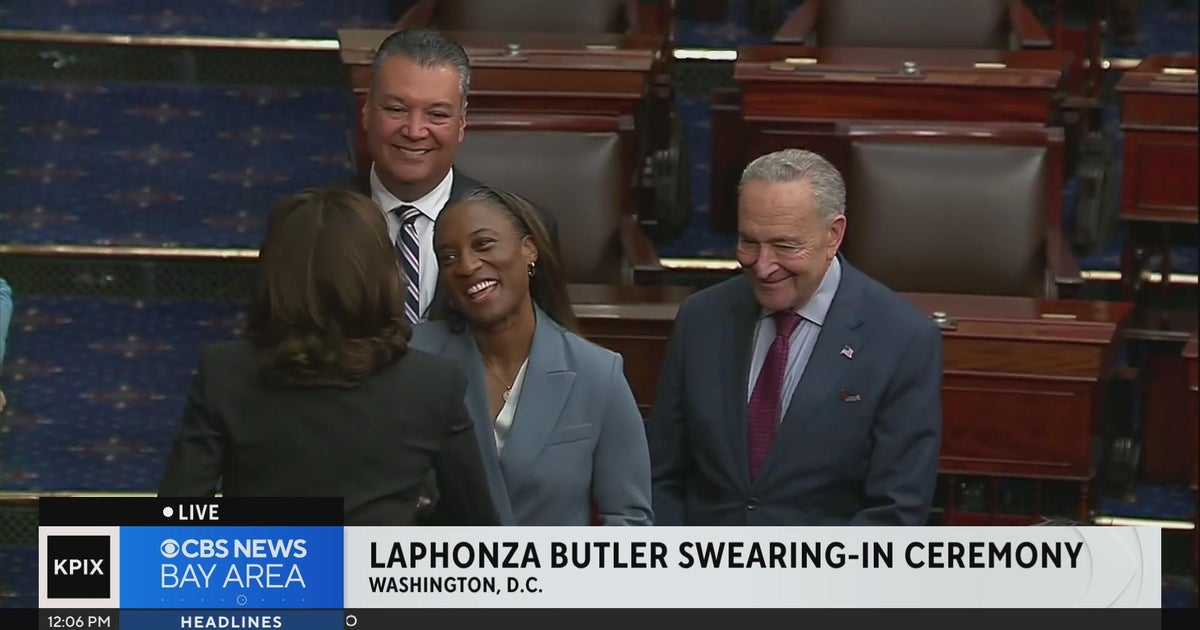 Laphonza Butler officially sworn in as California's newest senator ...