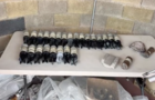 Video posted by Secretaría de Seguridad Jalisco shows bombs and bomb-making equipment found in a house in Jalisco, western Mexico during a police and army raid. 