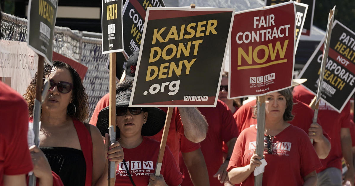 Повече от 75 000 работници на Kaiser Permanente започнаха стачка