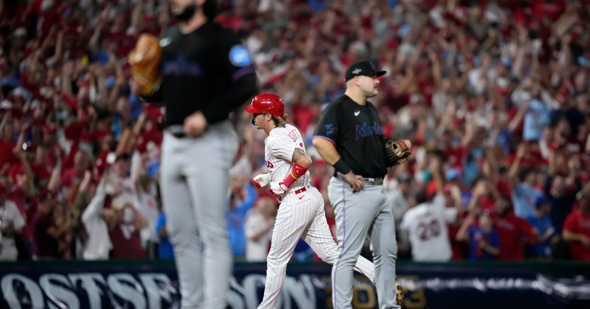 Younger Marlins flop in opposition to Phillies in NL Wild Card Series sweep Younger Marlins flop in opposition to Phillies in NL Wild Card Series sweep