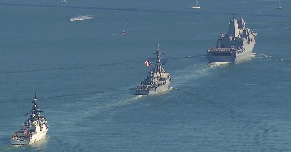 Aerial Footage Of This Year's San Francisco Fleet Week Parade Of Ships ...