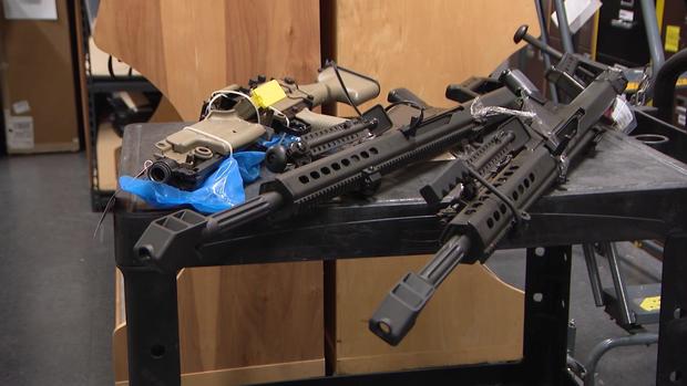 .50 caliber rifles seized by ATF Dallas field division 