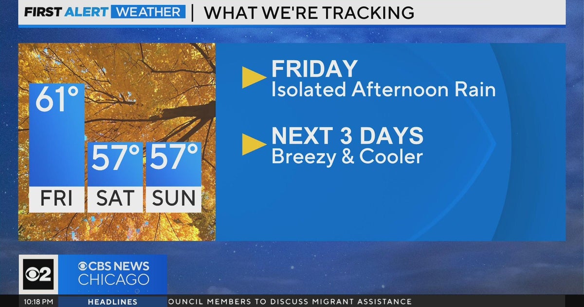 Chicago First Alert Weather: A big chill coming - CBS Chicago