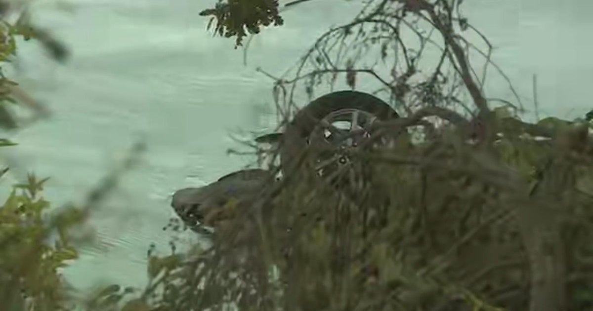 Water rescue underway after car went into water along Solano-Sacramento county line