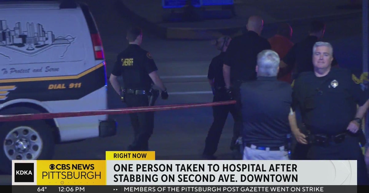 Man stabbed near Second Avenue Commons - CBS Pittsburgh