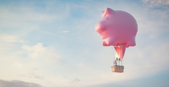 Piggy Bank,3d Render 