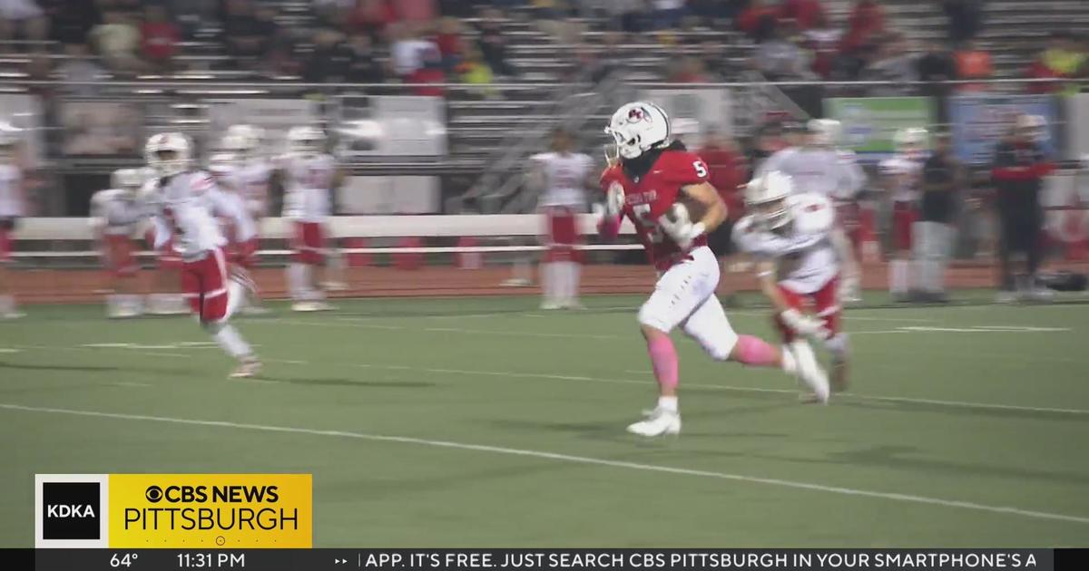 High School Football Moon Vs. Peters Township CBS Pittsburgh