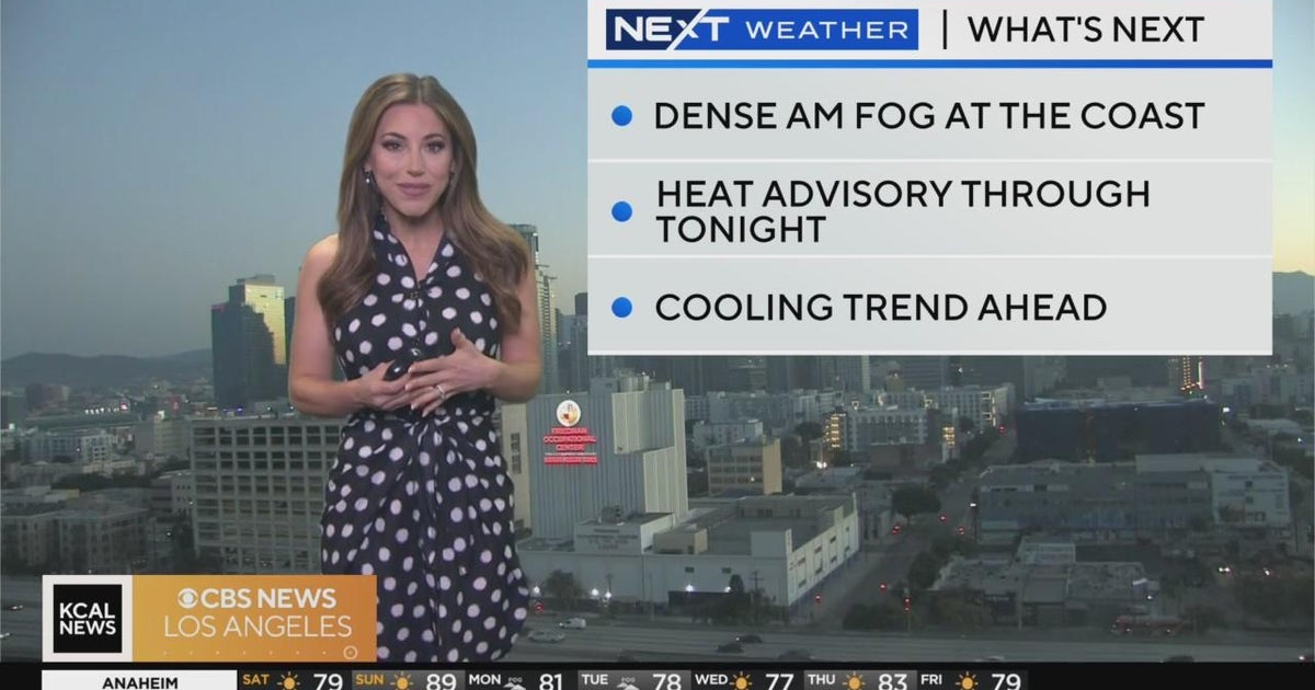 Alex Biston’s weather forecast (Oct. 7) CBS Los Angeles