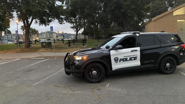 Suisun City Police at Heritage Park for shooting 