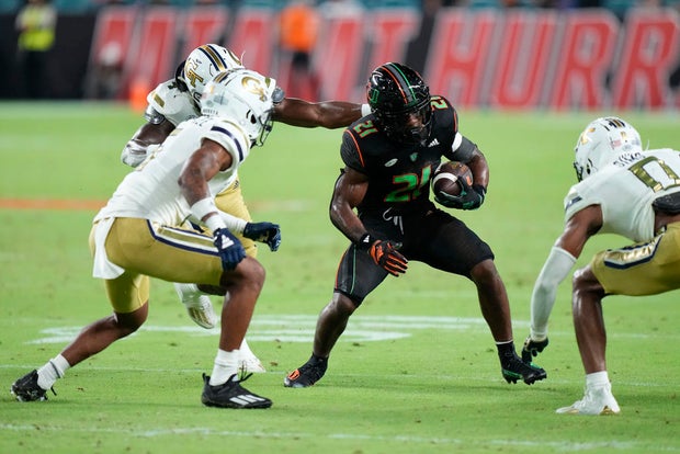 Georgia Tech Miami Football