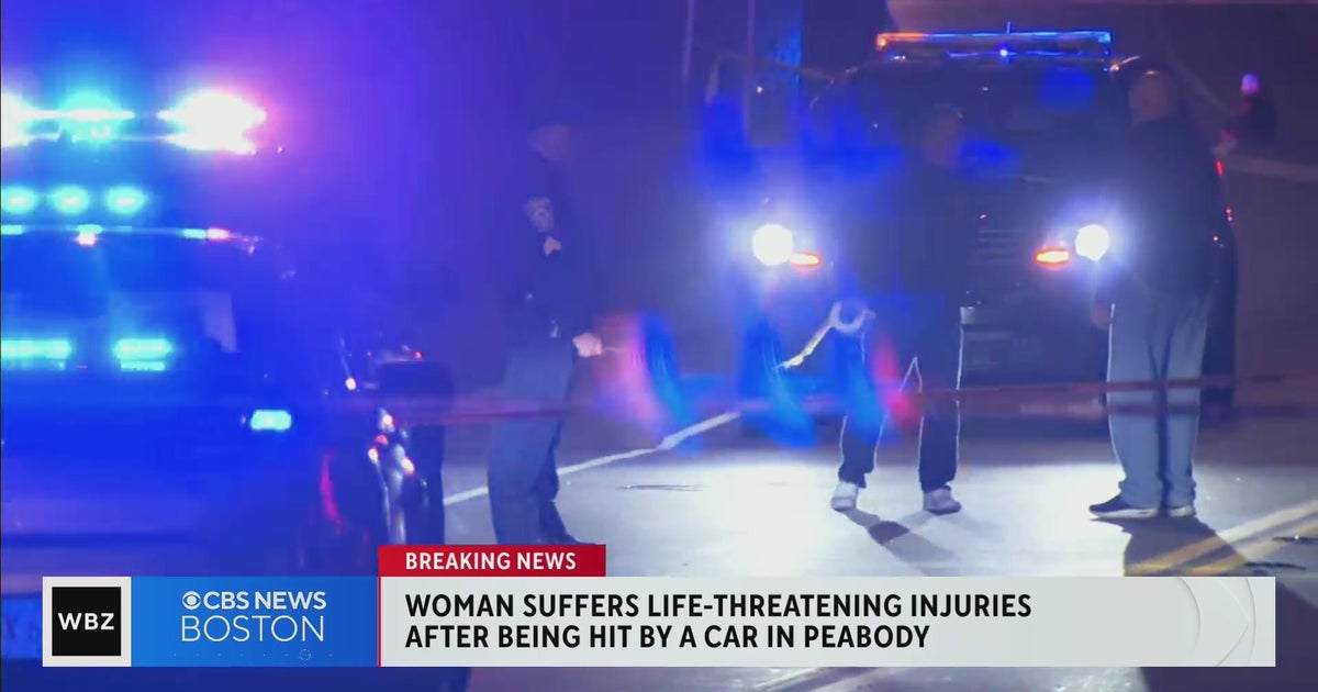 Pedestrian struck by car in Peabody, suffering life-threatening ...