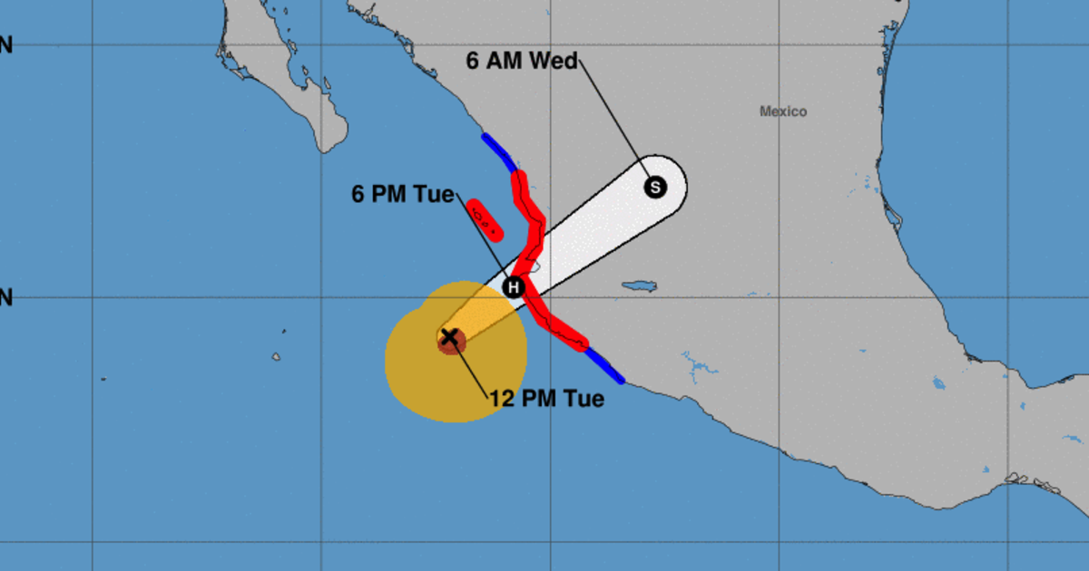 Hurrikan Lydia verstärkt sich zu einem schweren Hurrikan, als er sich Puerto Vallarta an der mexikanischen Pazifikküste nähert