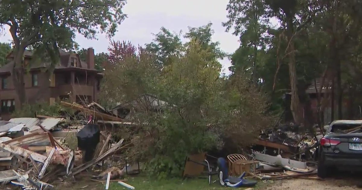 Third party blamed for gas explosion destroying home in Chicago suburb