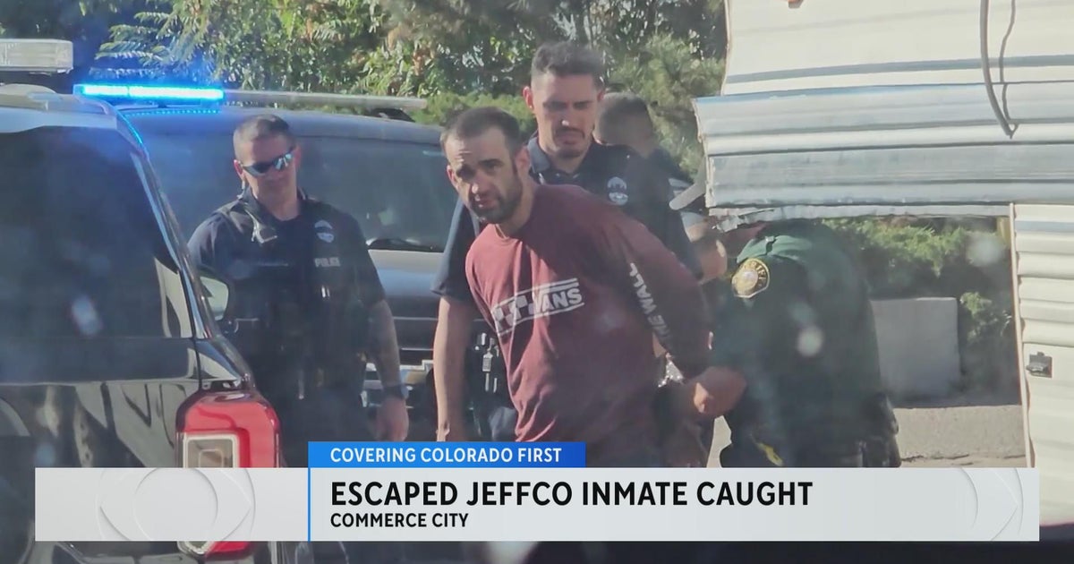 Escaped Jefferson County inmate captured CBS Colorado