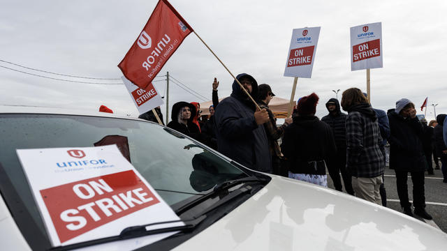 General Motors Hit With Strike At Engine And Truck Factories In Canada 