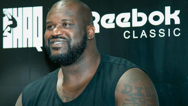 Shaquille O'neal visits new Reebok store in Busan, South Korea 
