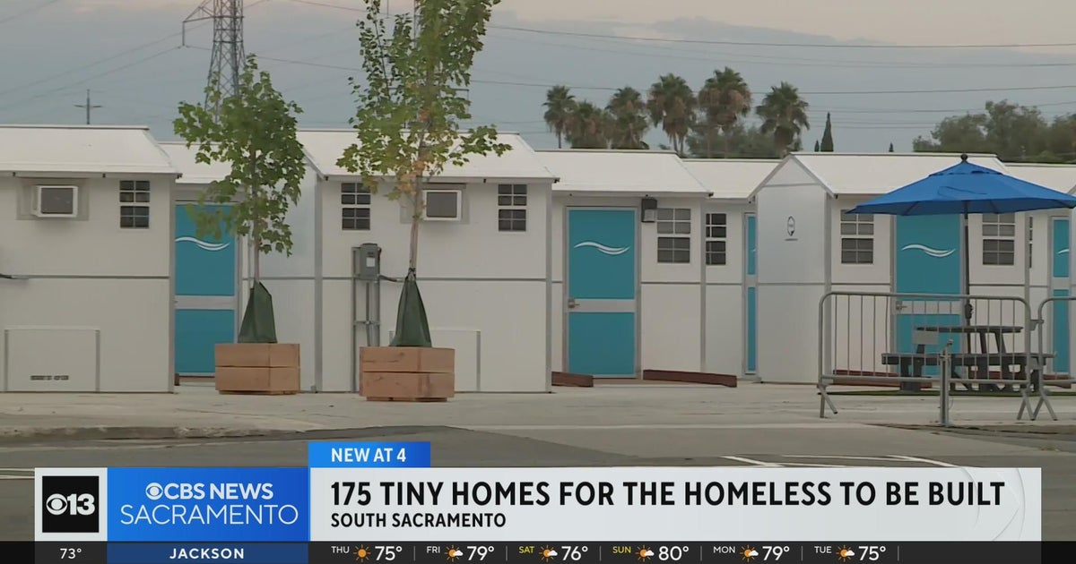 175 tiny homes for the homeless to be built in Sacramento