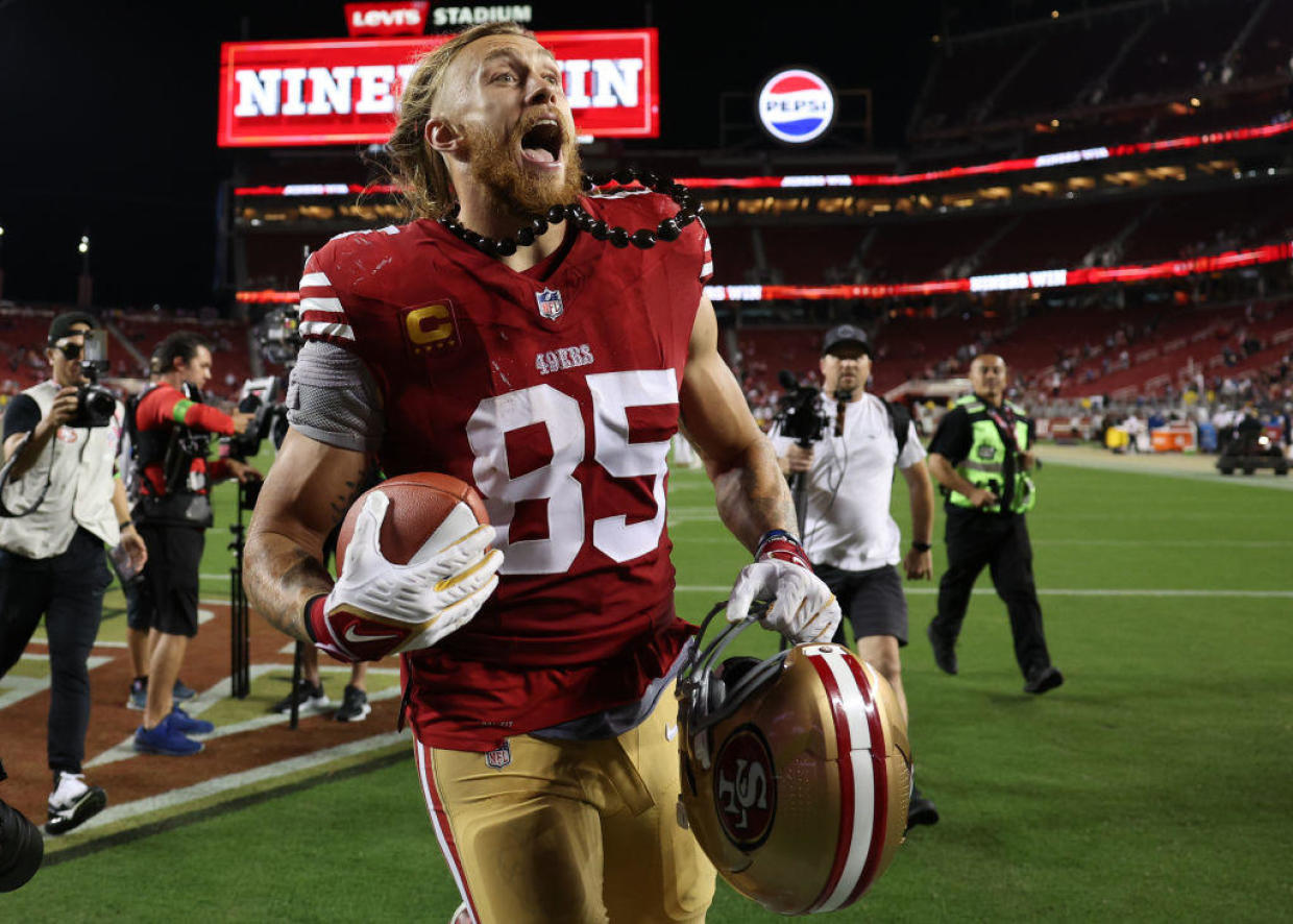 Report: NFL May Fine 49ers TE George Kittle For "F*** Dallas" T-shirt ...